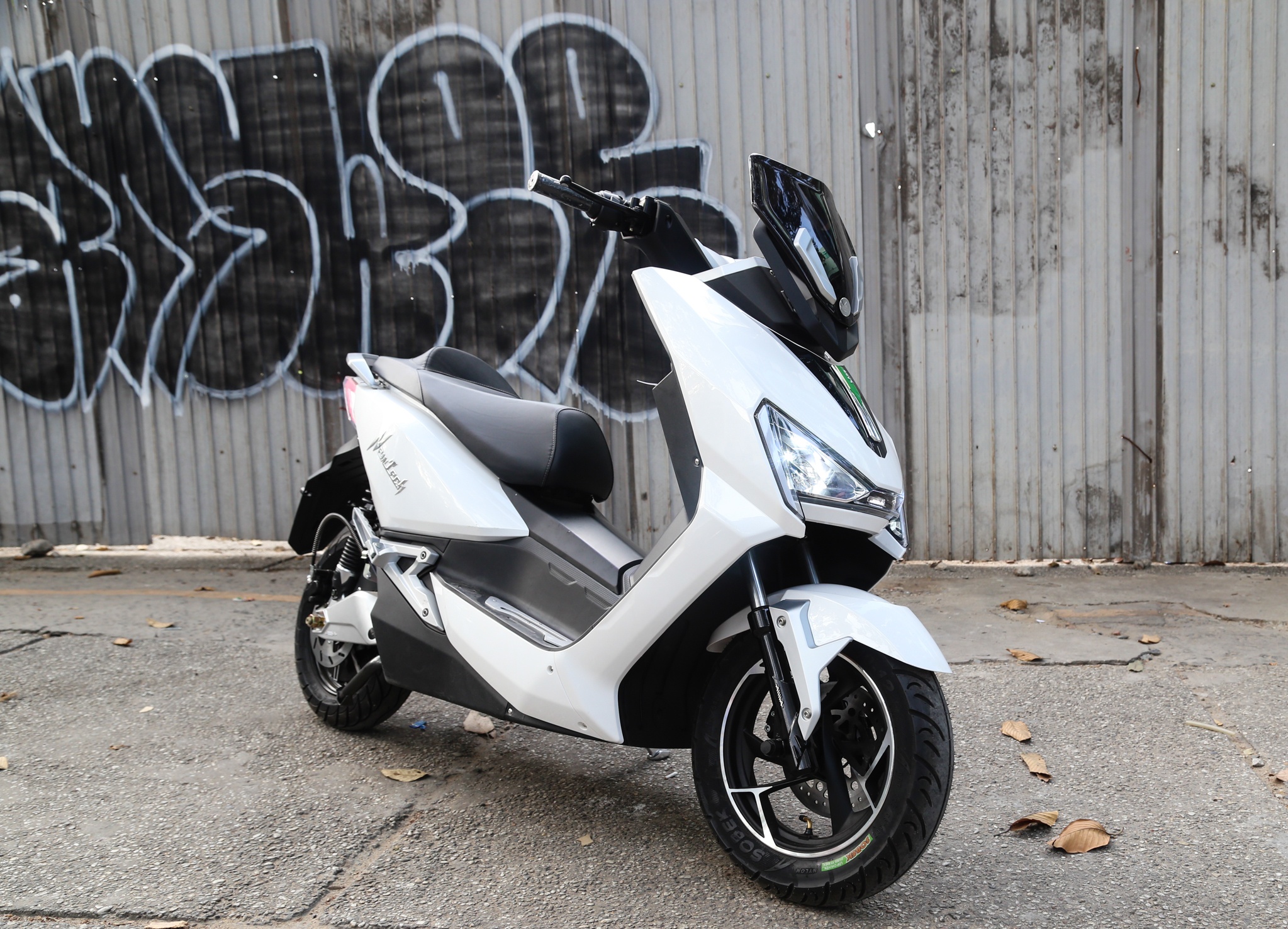 Xe may dien Pega ra mat anh 1