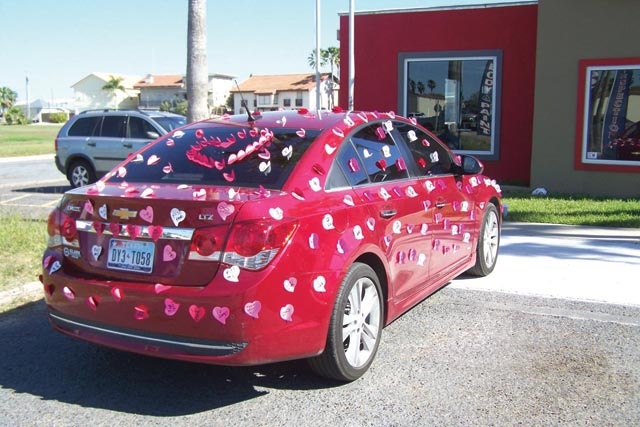 Những chiếc xe Valentine đáng yêu ảnh 7 Nhung chiec xe Valentine dang yeu anh 7