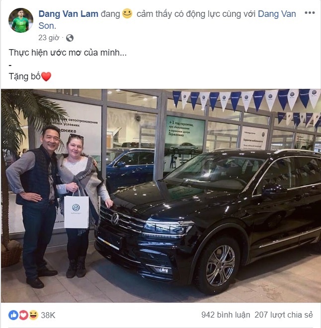 Thu thanh Dang Van Lam mua xe tang bo anh 1