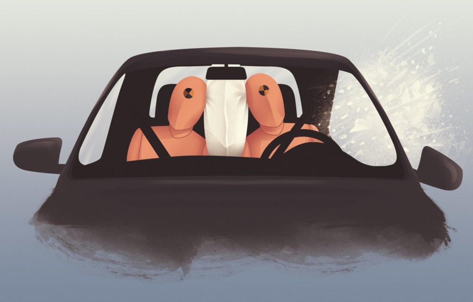 Công nghệ túi khí mới trên ôtô ảnh 3 Cong nghe tui khi moi tren oto anh 3