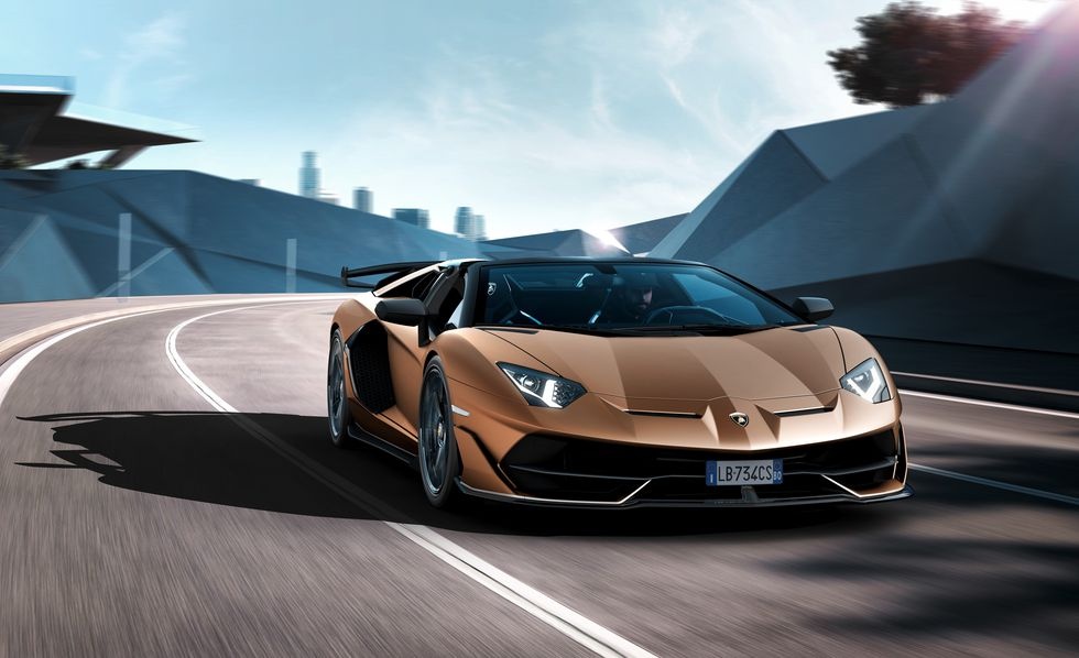 Lamborghini Aventador SVJ Roadster ra mắt ảnh 3 Lamborghini Aventador SVJ Roadster ra mat anh 3