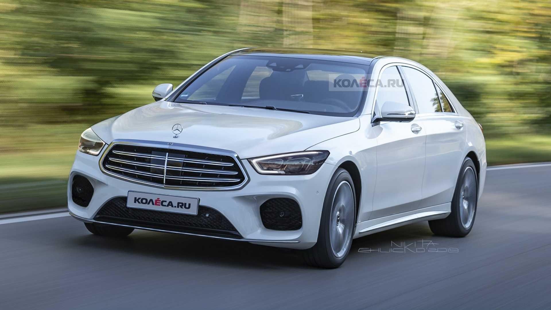 Mercedes-Benz S-Class 2020 lộ diện ảnh 1 Mercedes-Benz S-Class 2020 lo dien anh 1