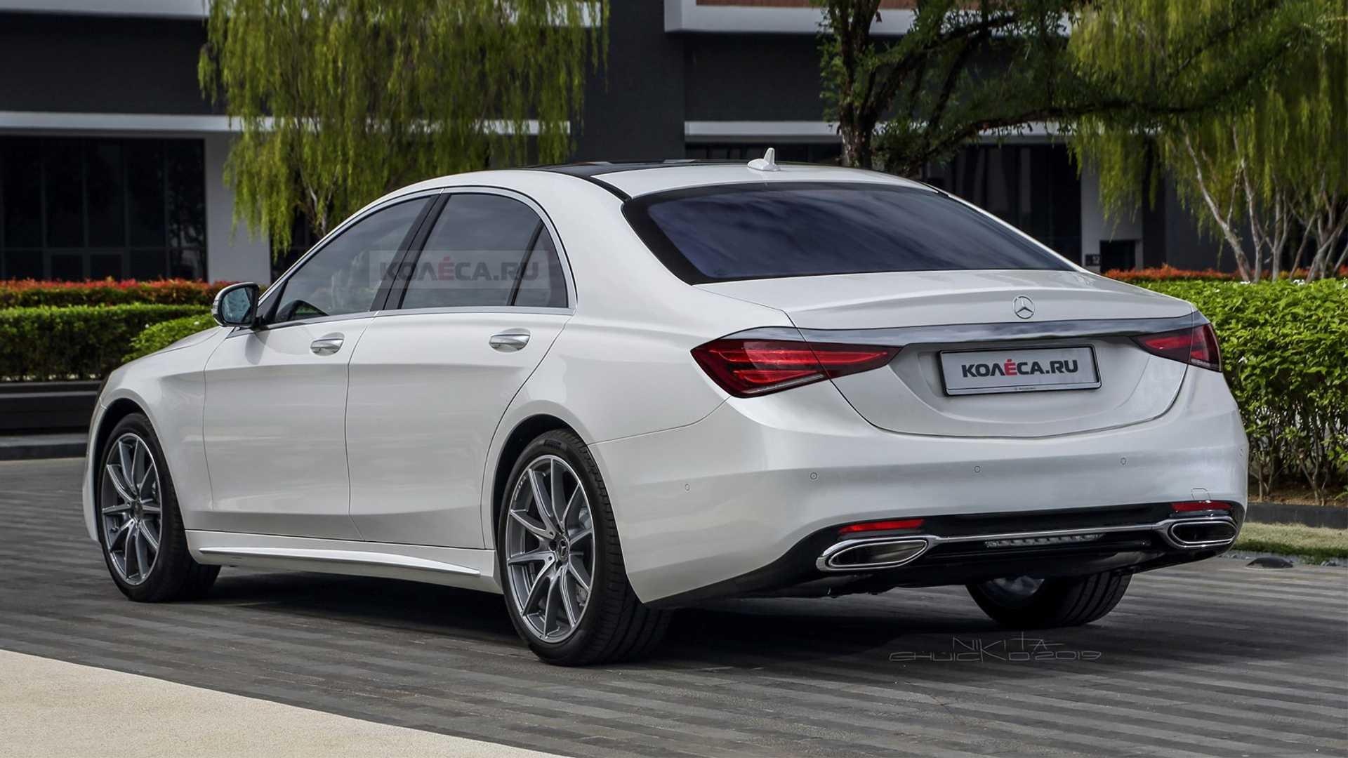 Mercedes-Benz S-Class 2020 lộ diện ảnh 3 Mercedes-Benz S-Class 2020 lo dien anh 3