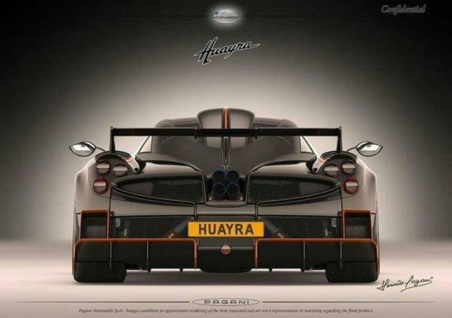 Pagani Huayra phien ban rong anh 5