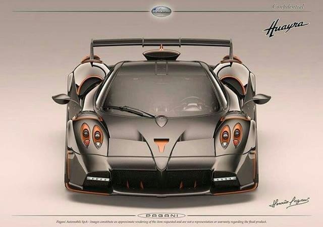 Pagani Huayra phien ban rong anh 6