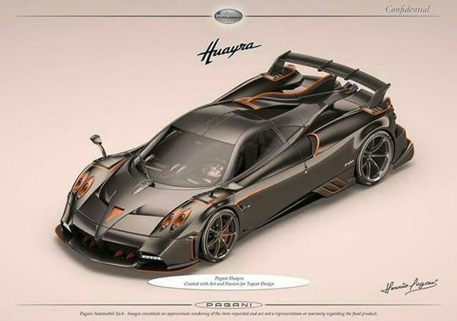 Pagani Huayra phien ban rong anh 2