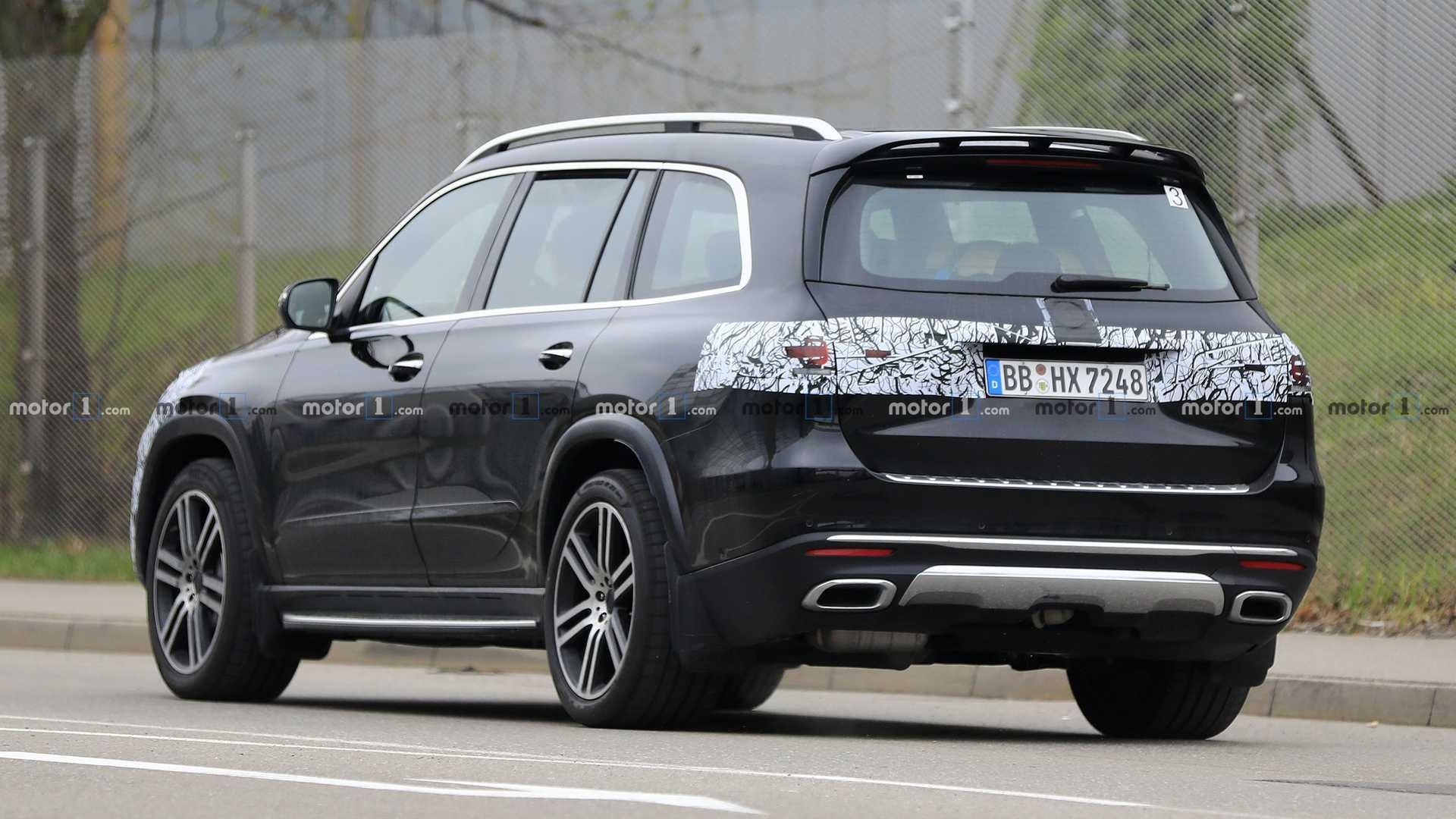 Mercedes-Benz GLS mới lộ diện ảnh 3 Mercedes-Benz GLS moi lo dien anh 3