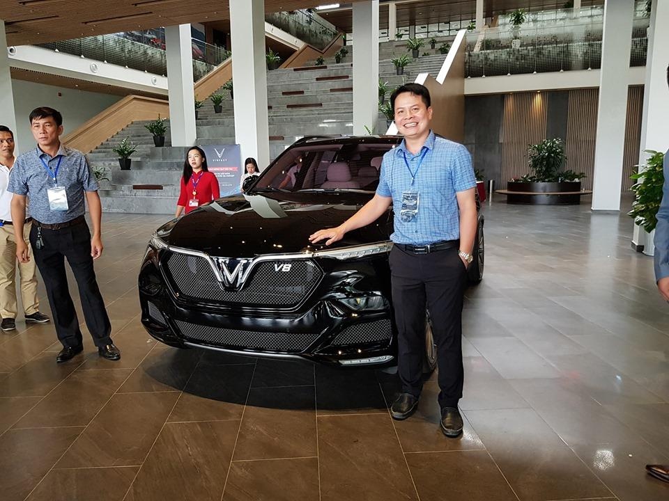VinFast Lux V8 xuất hiện tại VN ảnh 1 VinFast Lux V8 xuat hien tai VN anh 1