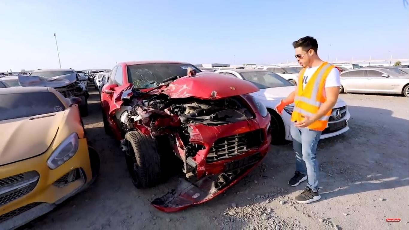 Xe sang bi vut bo nhu rac o Trung Dong anh 6