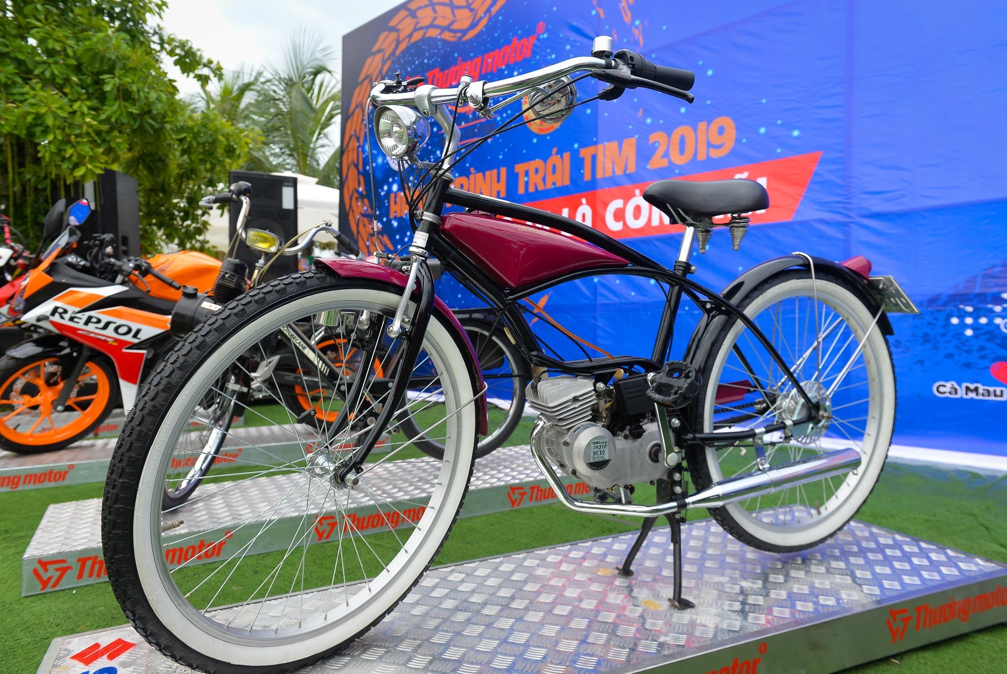 Doc dao xe dap gan dong co Fuki Planning FK310 hinh anh