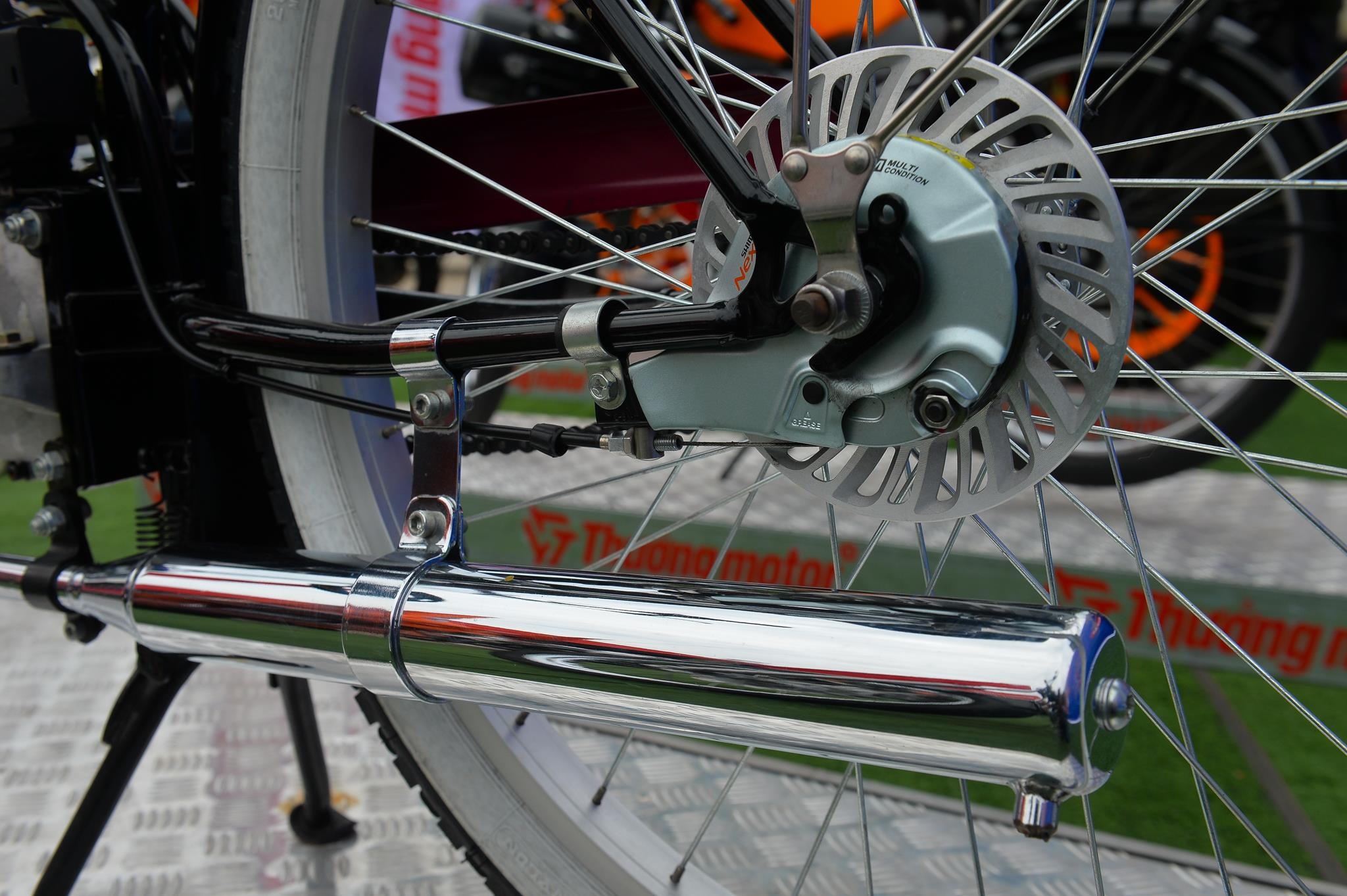 xe đạp gắn động cơ Fuki Planning FK310 ảnh 10 xe dap gan dong co Fuki Planning FK310 anh 10