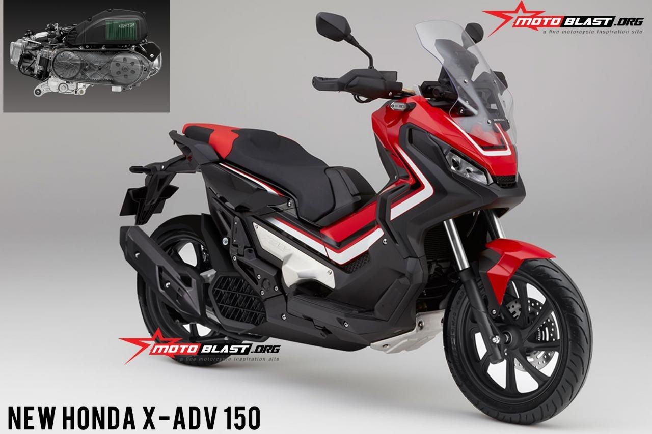 Xe ga dia hinh Honda X-ADV co ban 150 cc, chung dong co voi Honda PCX? hinh anh
