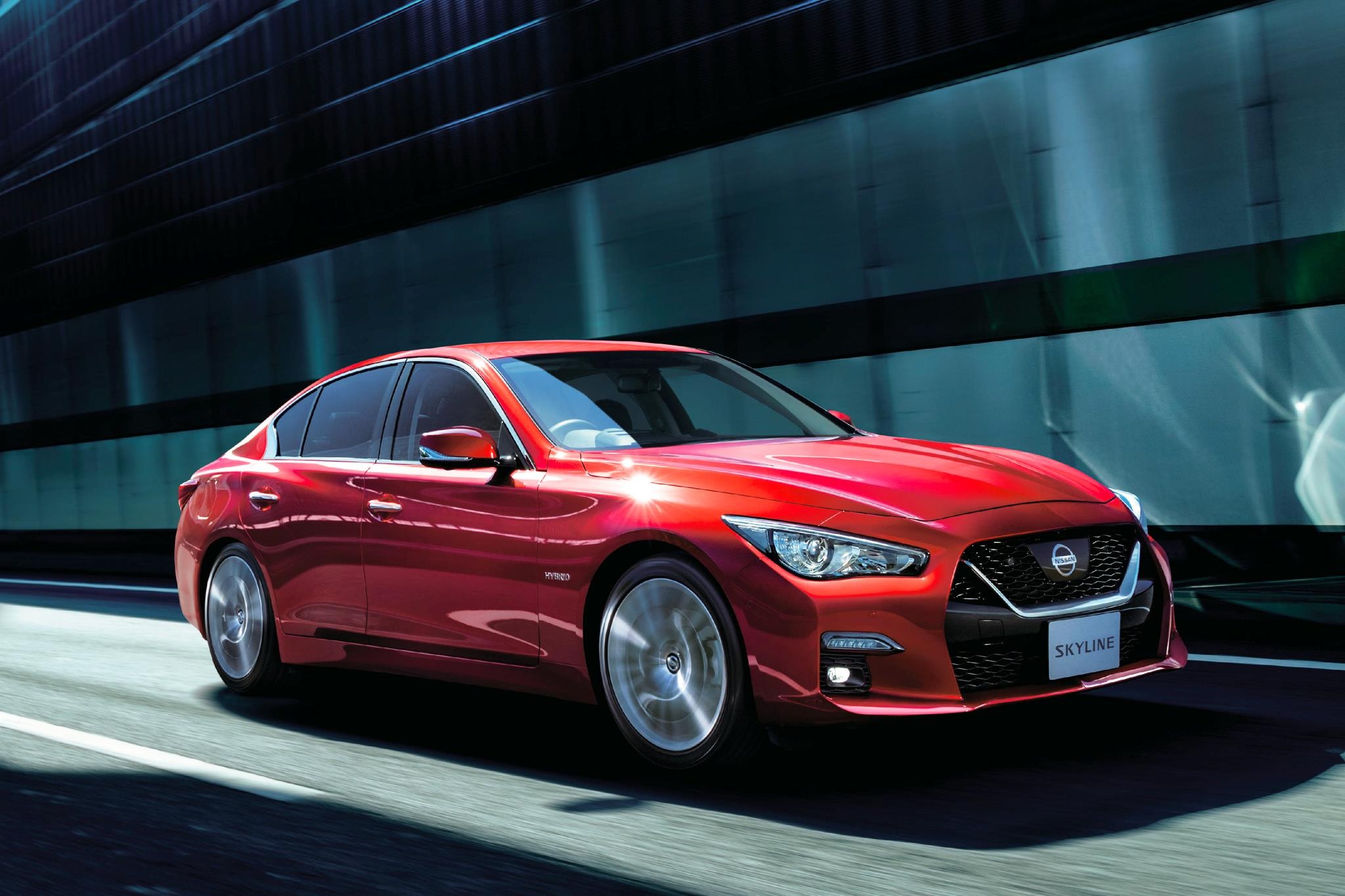 Nissan Skyline facelift 2019 ra mat anh 9