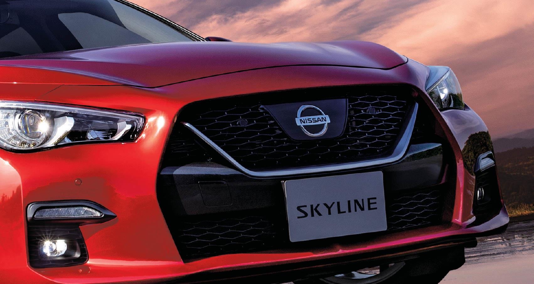 Nissan Skyline facelift 2019 ra mat anh 2