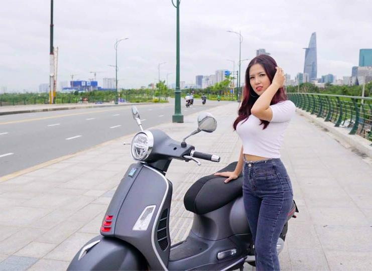 Doi thu Honda SH tu Vespa - xe ga cong kenh cho nu hinh anh