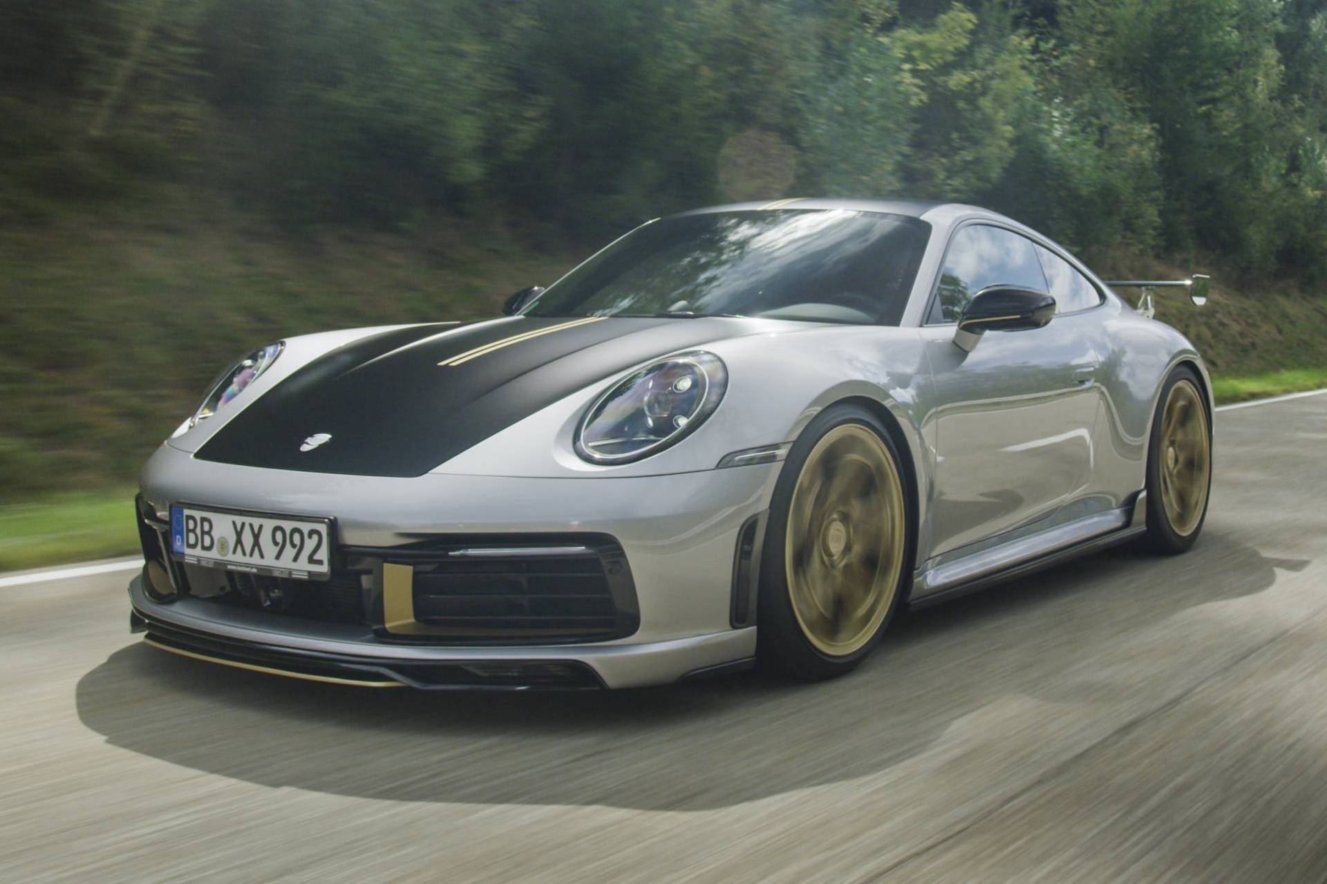 Porsche 911 lot xac man nhan voi goi do TechArt anh 52