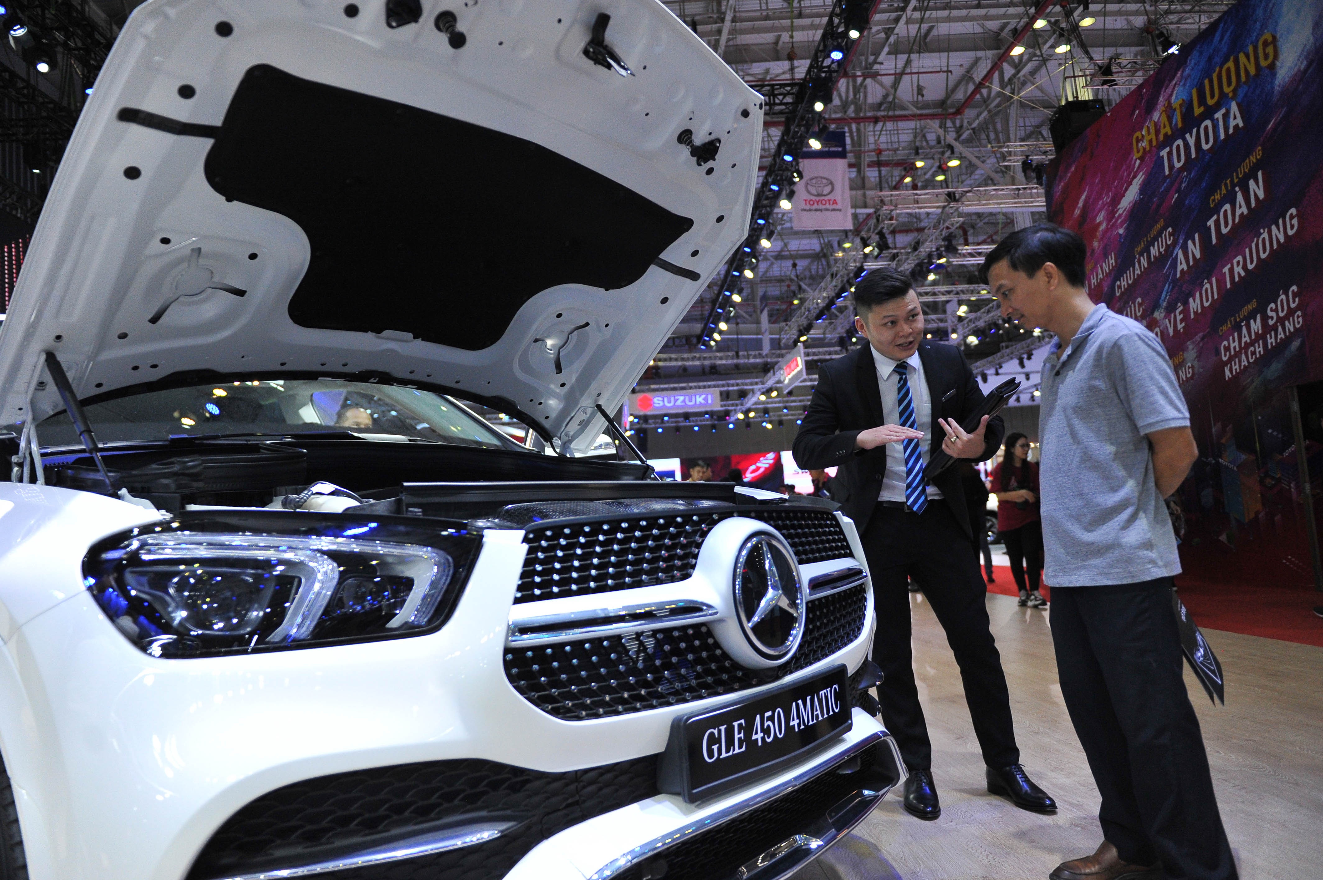 Toan canh gian hang Mercedes-Benz tai VMS 2019 anh 17