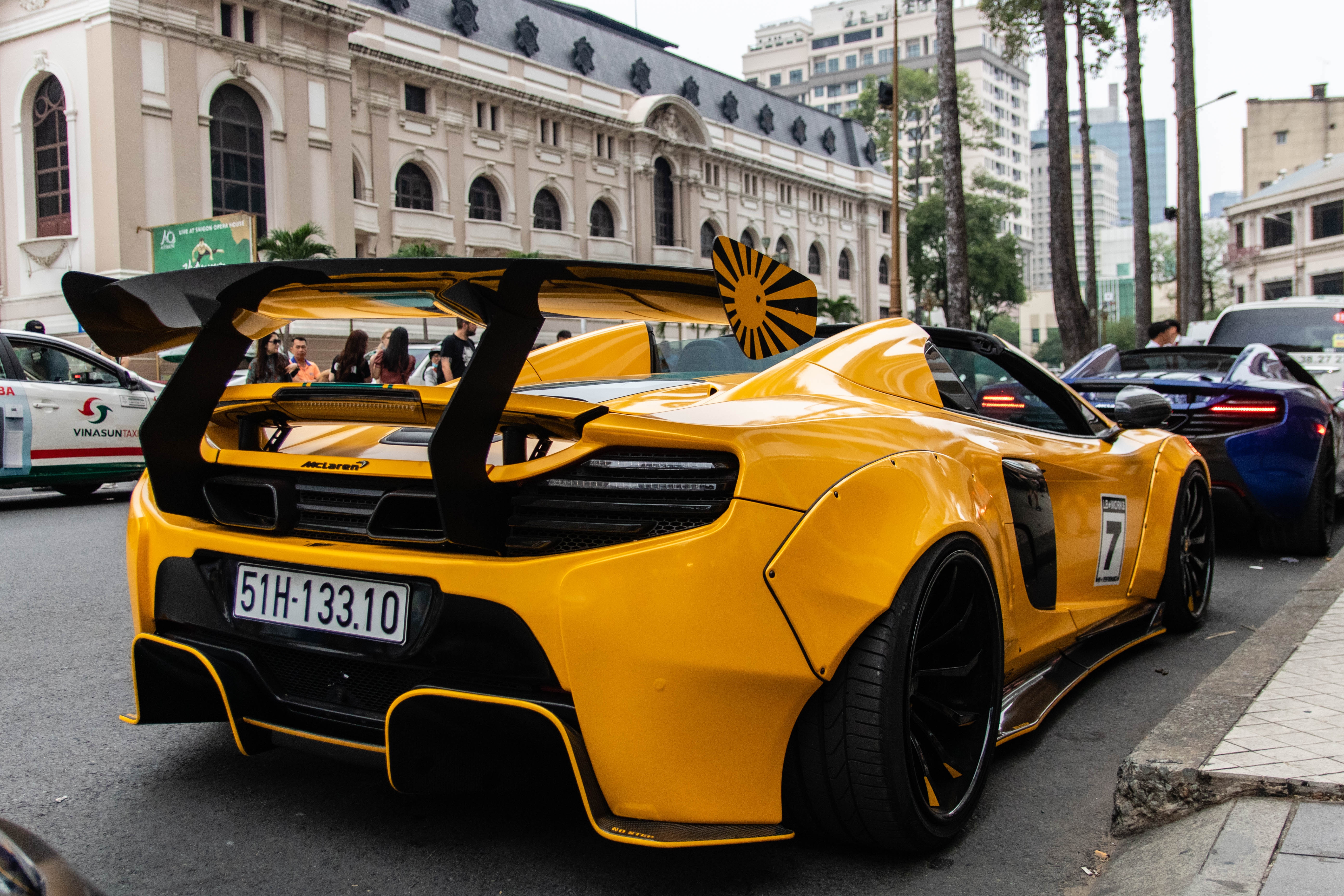 Ngam sieu xe McLaren 650S Spider do than rong anh 13