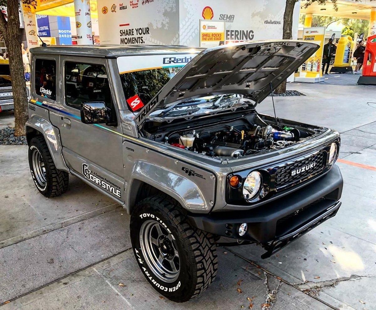 Suzuki Jimny lot xac voi ban do du dan hon, dong co them tang ap hinh anh