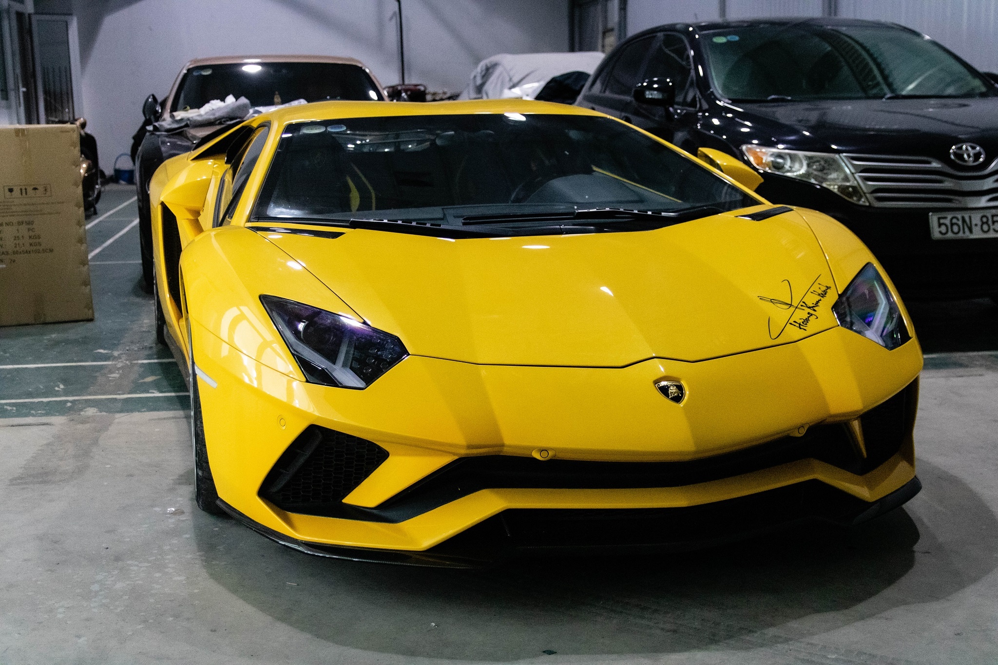 Lamborghini Aventador S duoc do do choi dat tien o TP.HCM anh 1