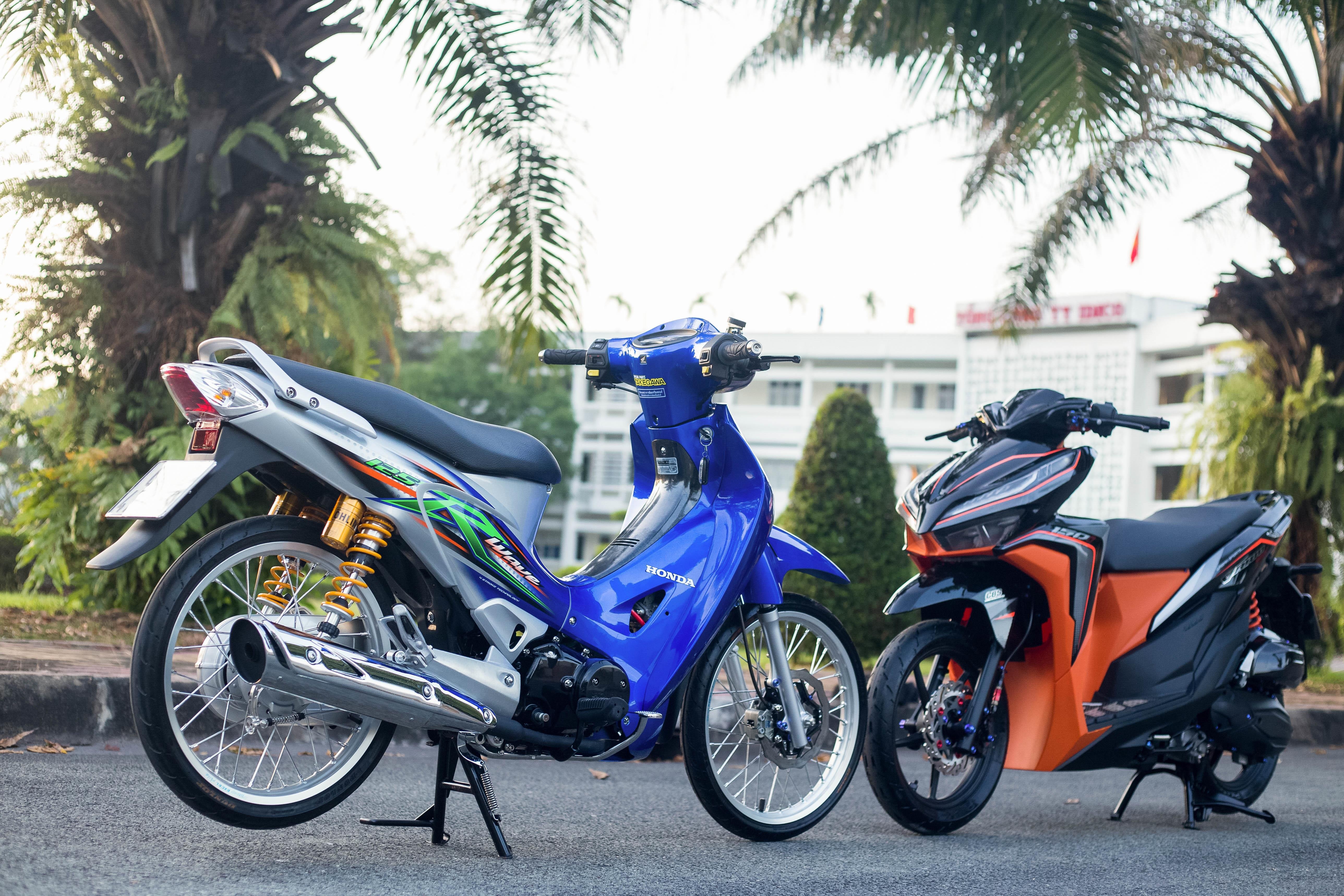 Honda Wave 125 do do choi ton gan 100 trieu hinh anh