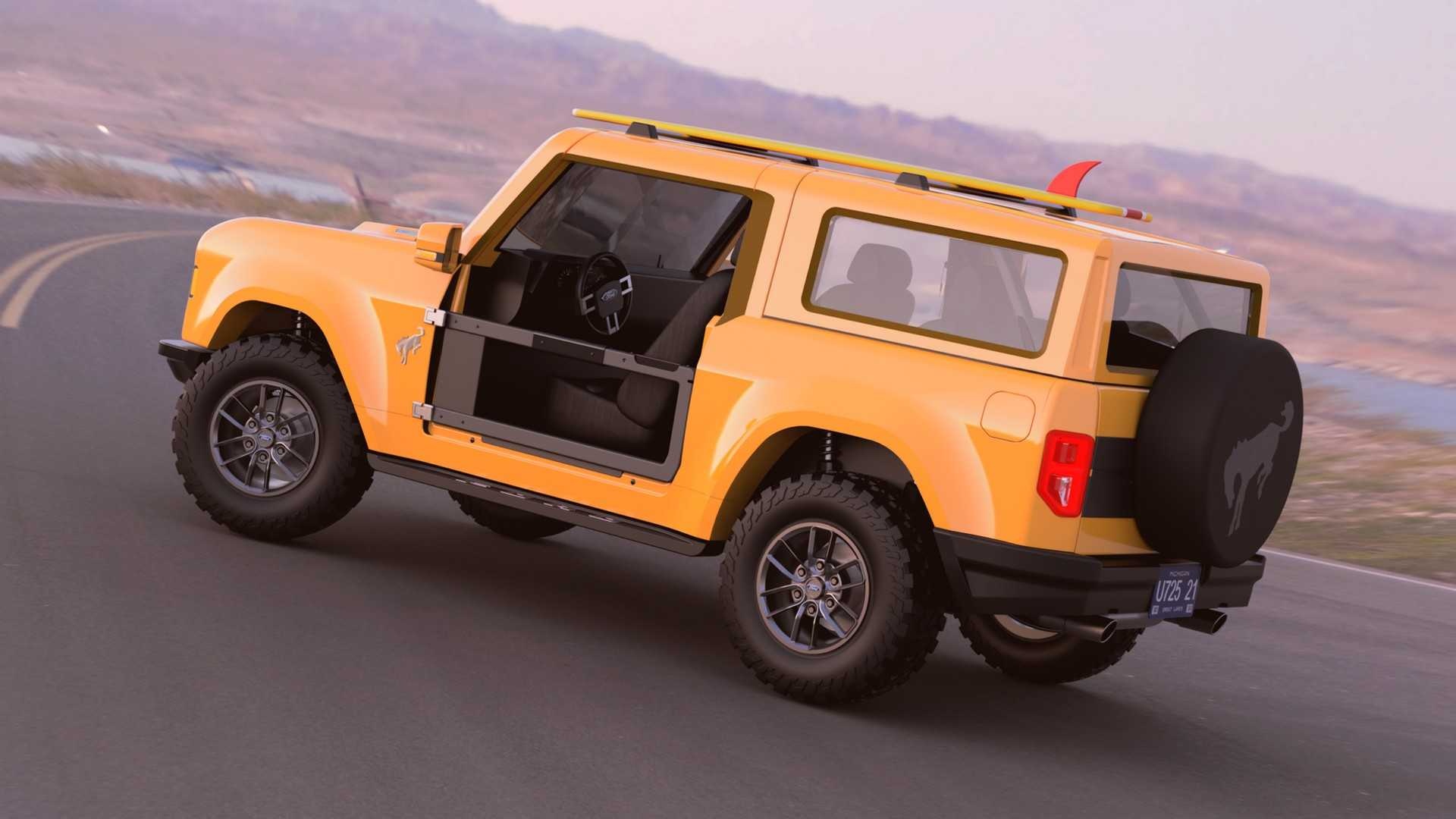 Lộ thiết kế Ford Bronco 2020 ảnh 4 Lo thiet ke Ford Bronco 2020 anh 4