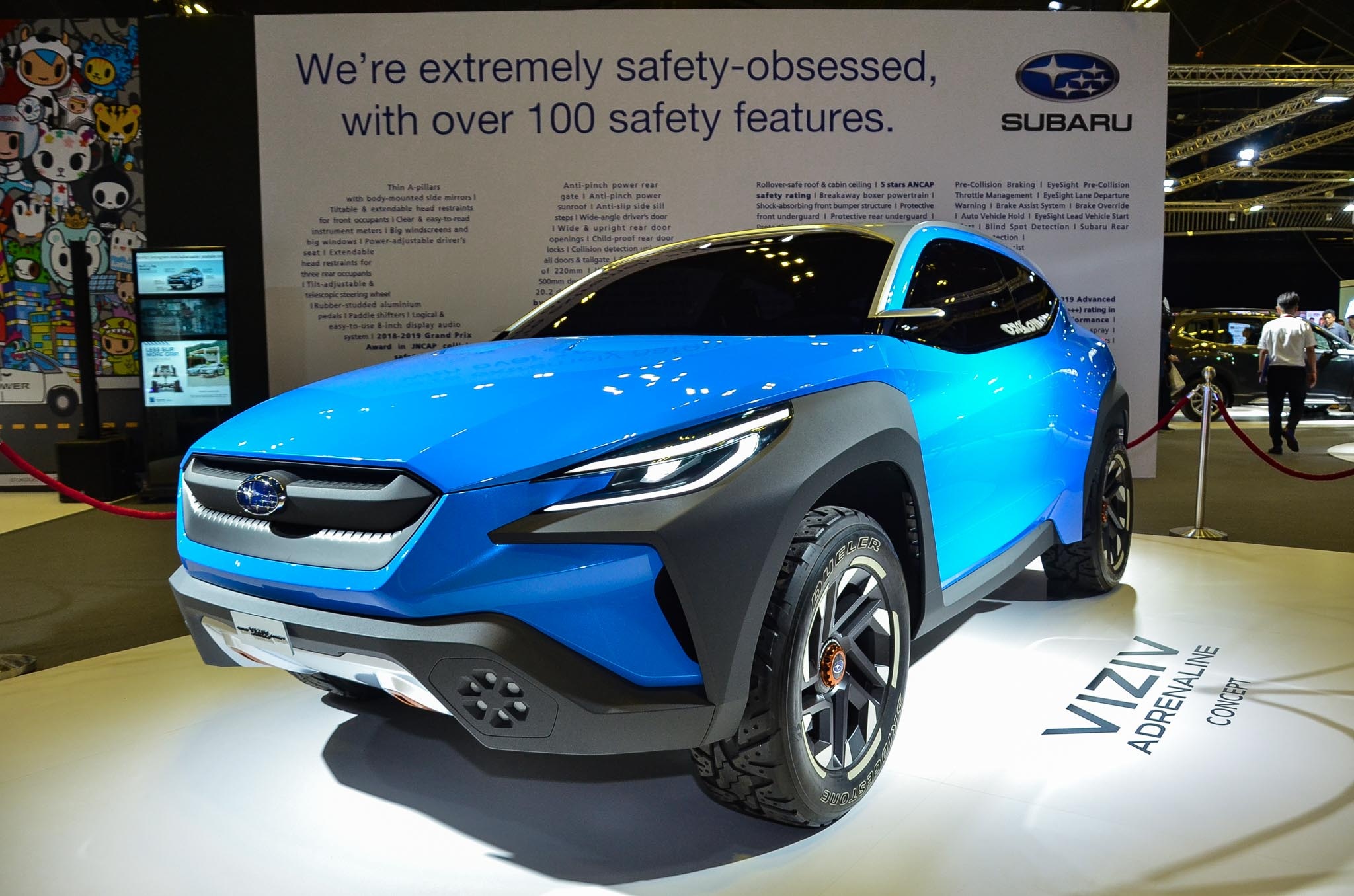 Subaru Viziv Adrenaline Concept - thiet ke pha tron giua Impreza va XV hinh anh