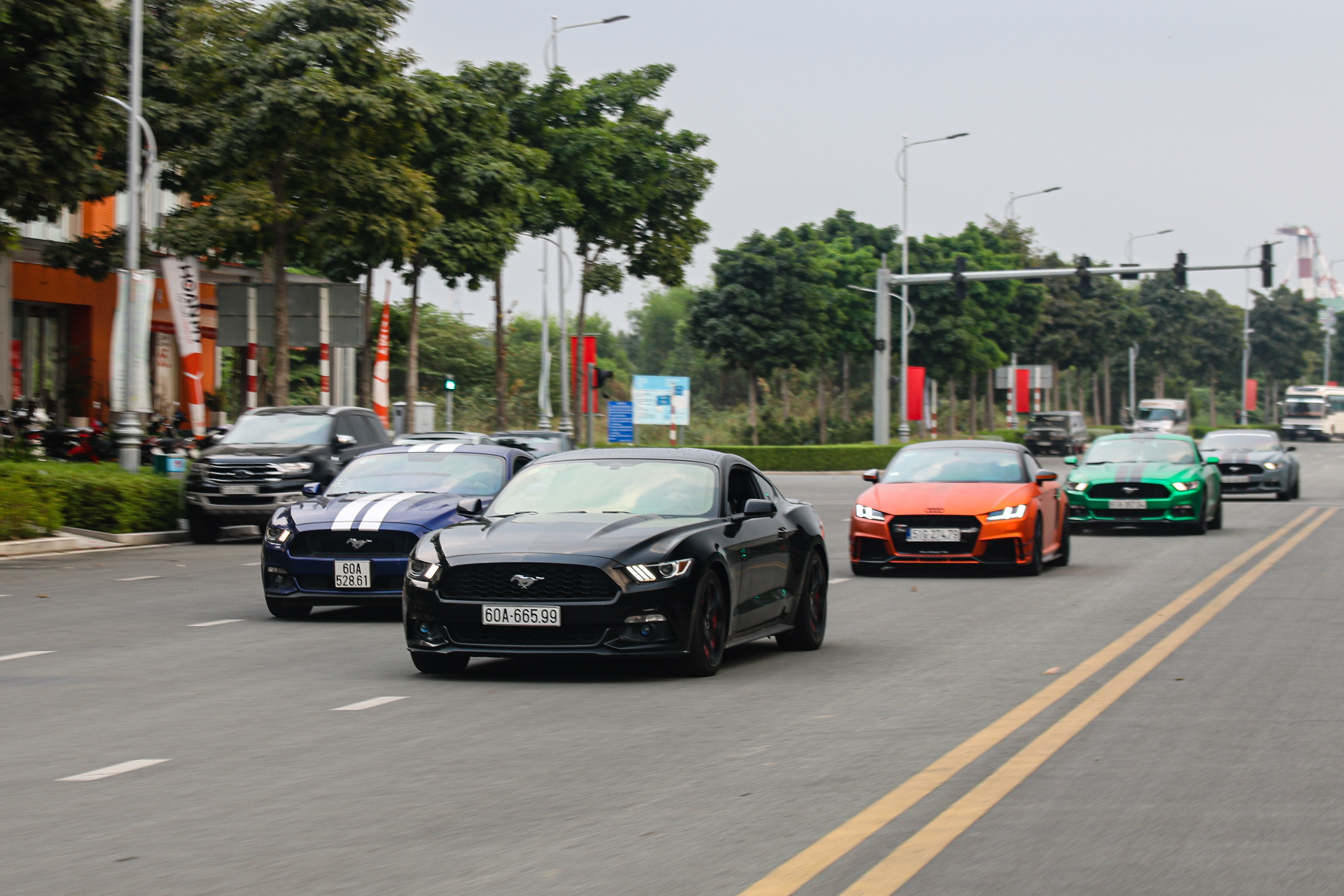 Dan xe Ford Mustang hop mat dau nam anh 3