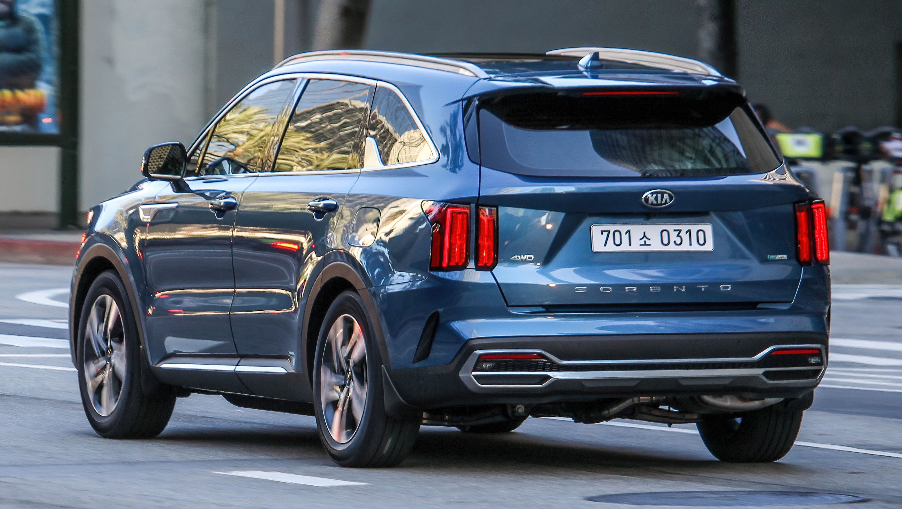 Kia Sorento xuất hiện trên đường trước ngày ra mắt ảnh 7 Kia Sorento xuat hien tren duong truoc ngay ra mat anh 7