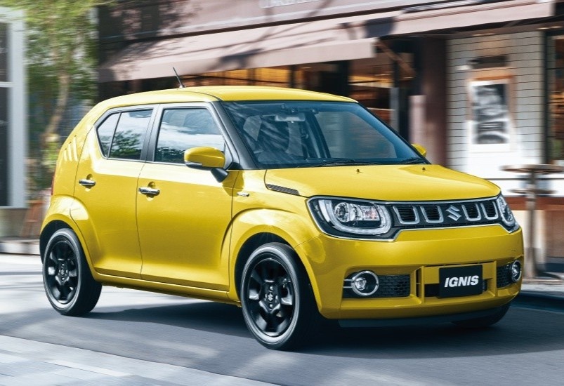 Suzuki Ignis the he moi lo dien, mang kieu dang SUV co nho hinh anh