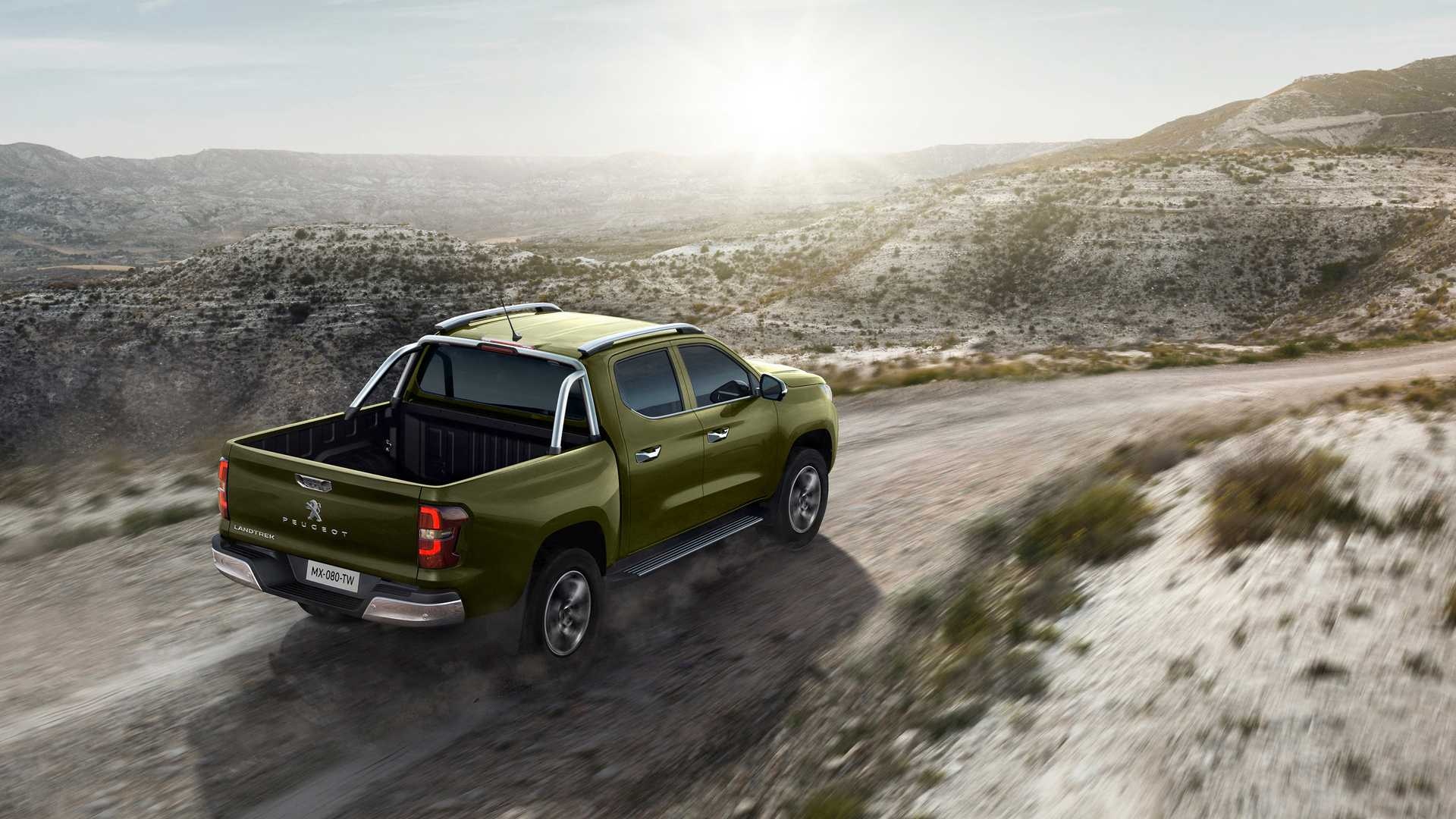 Xe ban tai Peugeot Landtrek sap ra mat anh 10