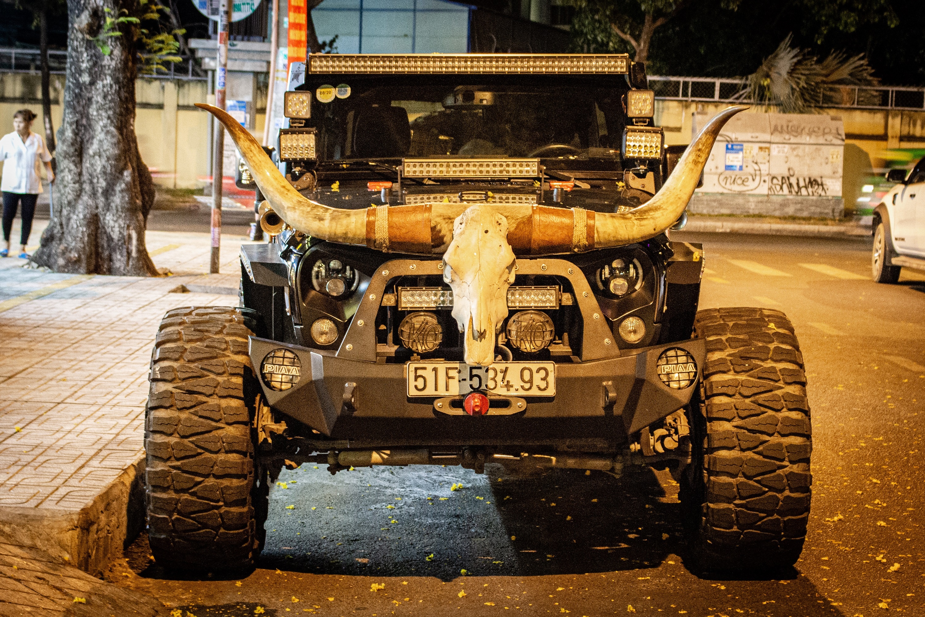 Jeep Wrangler do phong cach Cowboy My cua dai gia TP.HCM hinh anh