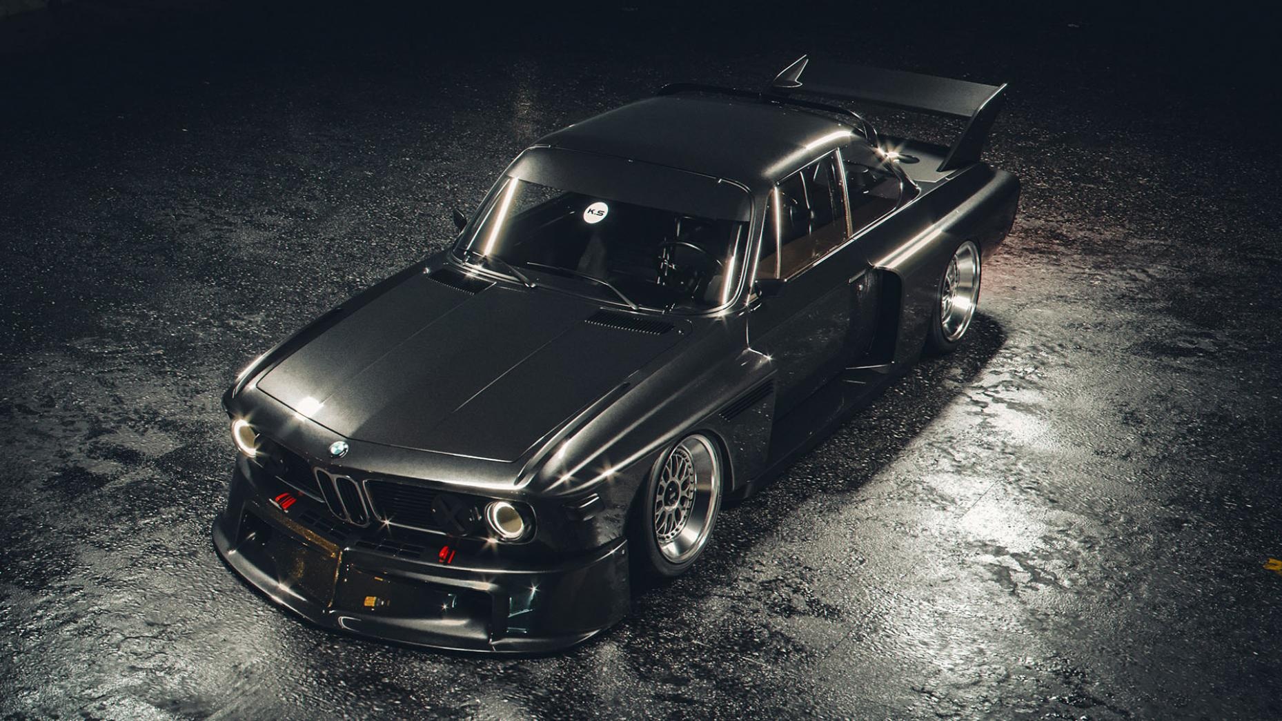 Bản độ BMW 3.0 CSL phong cách Batmobile ảnh 5 Ban do BMW 3.0 CSL phong cach Batmobile anh 5