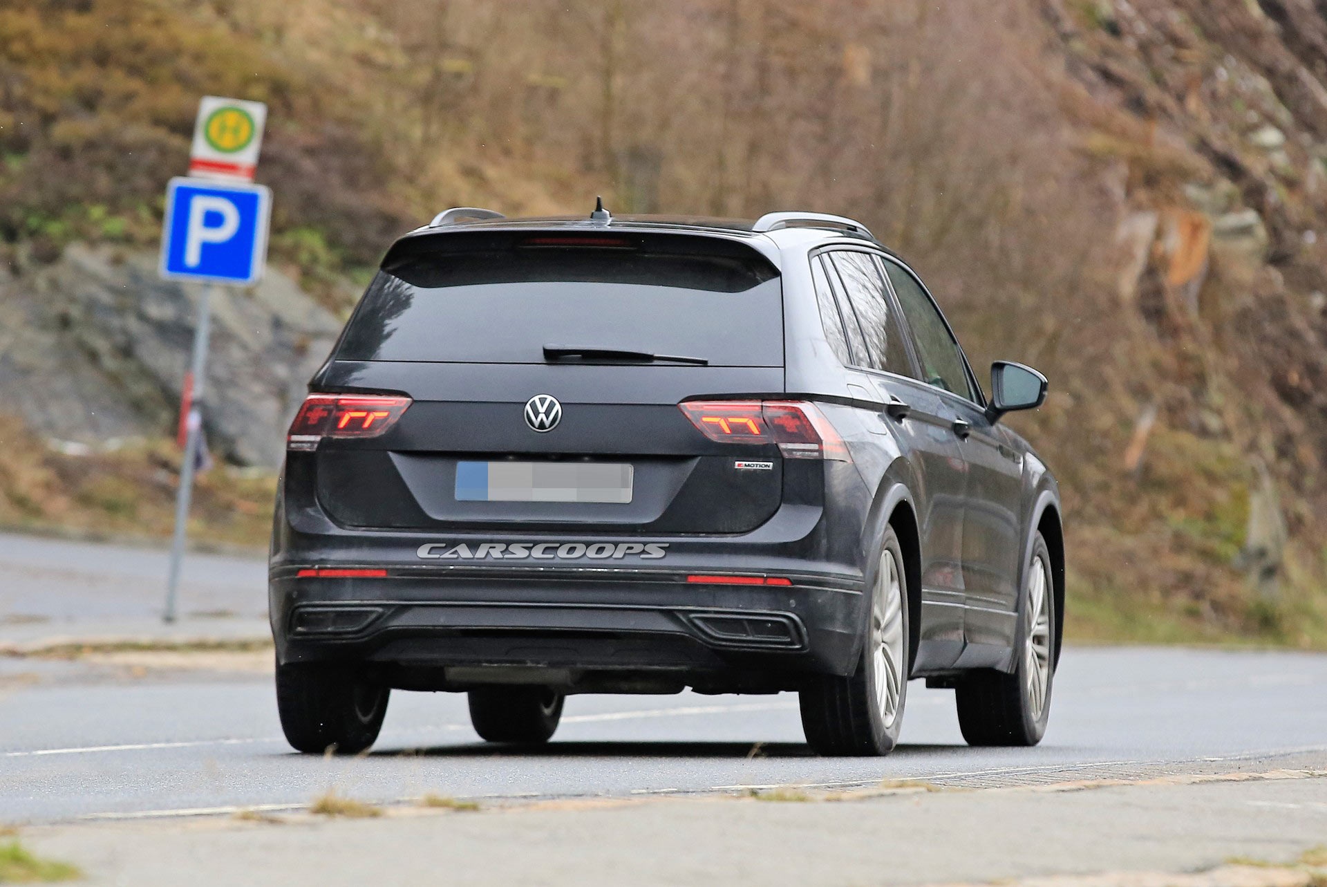 Volkswagen Tiguan 2021 lộ diện ảnh 5 Volkswagen Tiguan 2021 lo dien anh 5