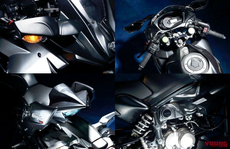 Kawasaki Z125 Pro lột xác thành Ninja H2 ảnh 3 Kawasaki Z125 Pro lot xac thanh Ninja H2 anh 3