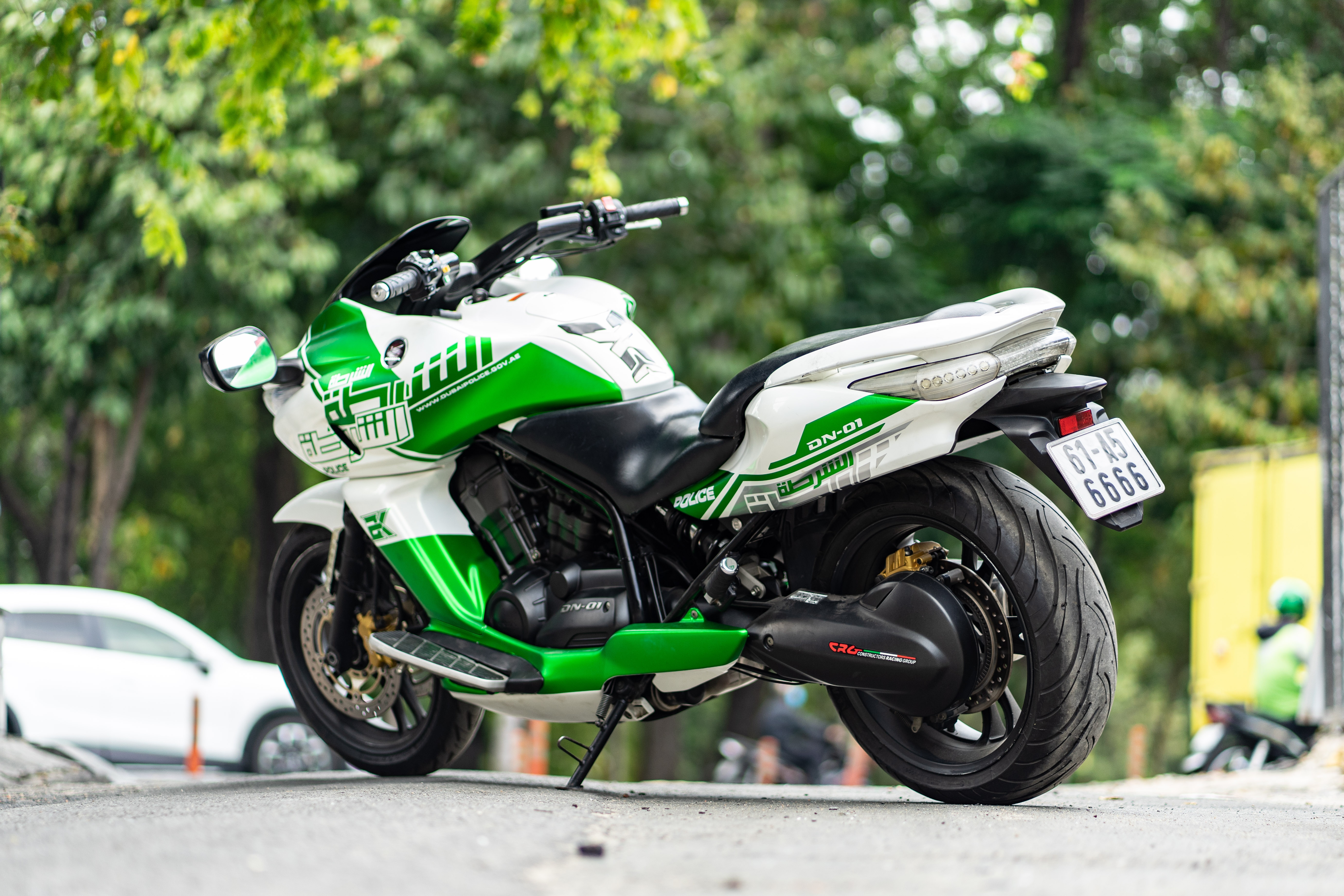 Honda DN-01 phong cách cảnh sát Dubai ảnh 8 Honda DN-01 phong cach canh sat Dubai anh 8