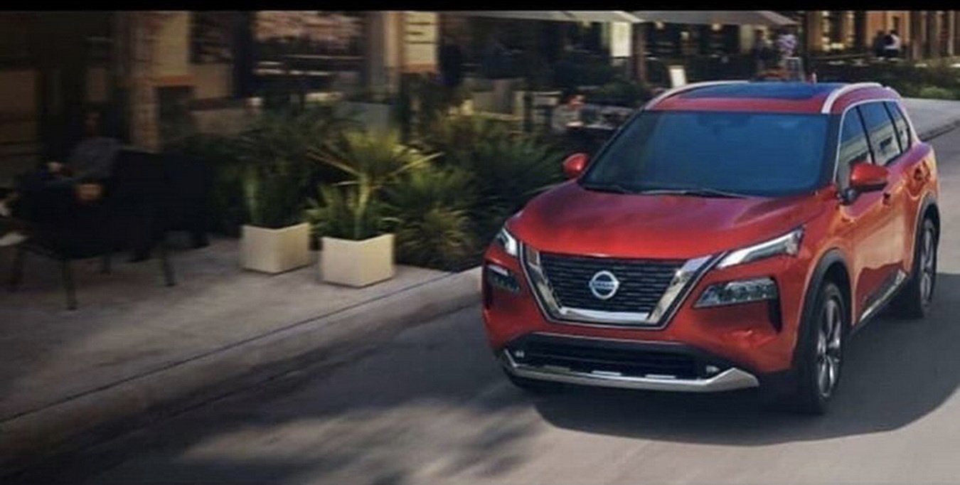 Nissan X-Trail 2021 lộ diện ảnh 3 Nissan X-Trail 2021 lo dien anh 3