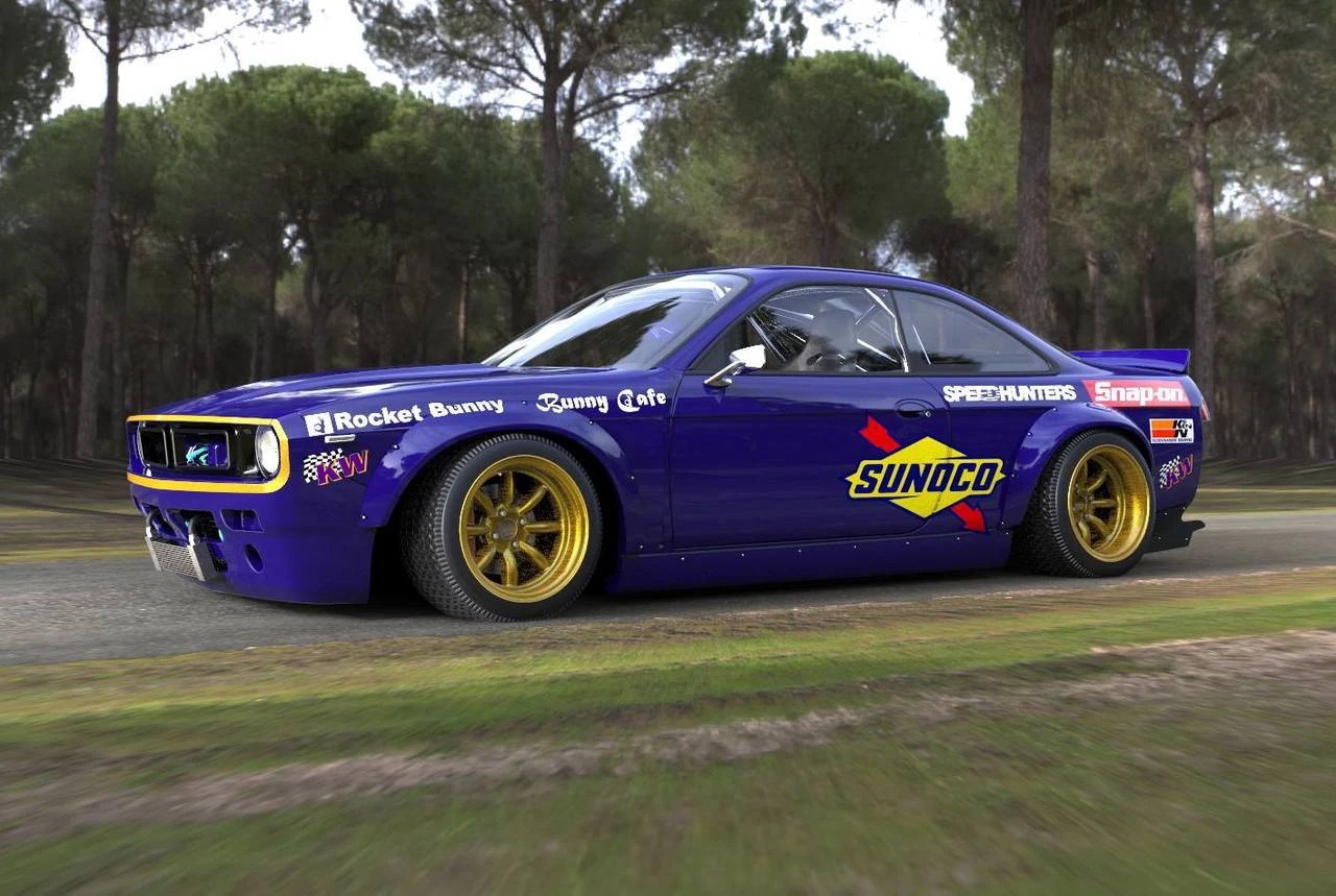 Nissan S14 Silvia do Rocket Bunny anh 15
