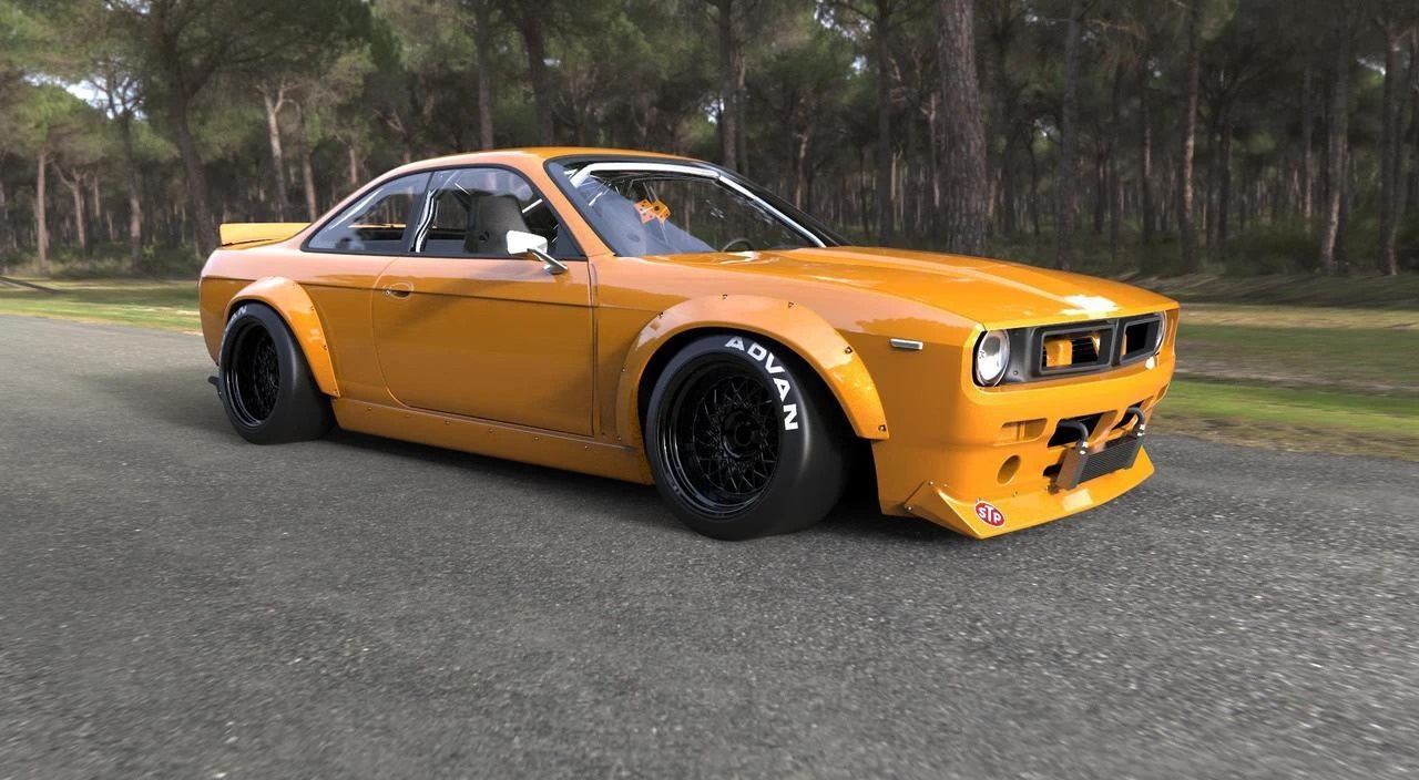 Nissan S14 Silvia do Rocket Bunny anh 2