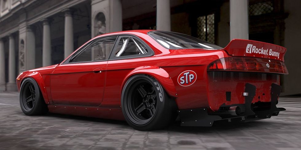 Nissan S14 Silvia do Rocket Bunny anh 12
