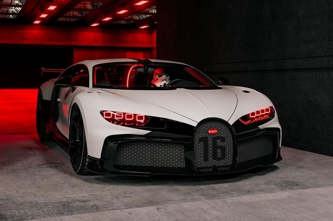 Bugatti Chiron Pur Sport do ngoai hinh phong cach Star War hinh anh
