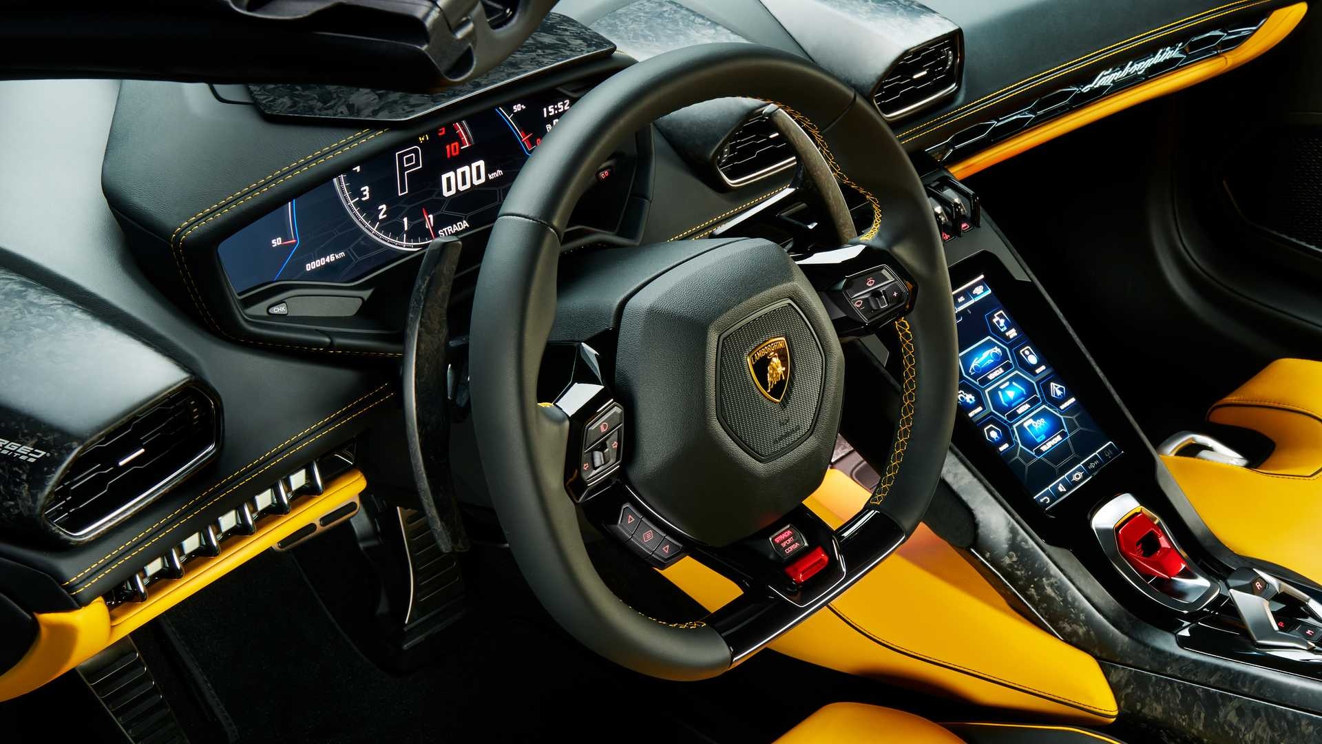 Lamborghini Huracan Evo RWD Spyder ra mắt ảnh 10 Lamborghini Huracan Evo RWD Spyder ra mat anh 10