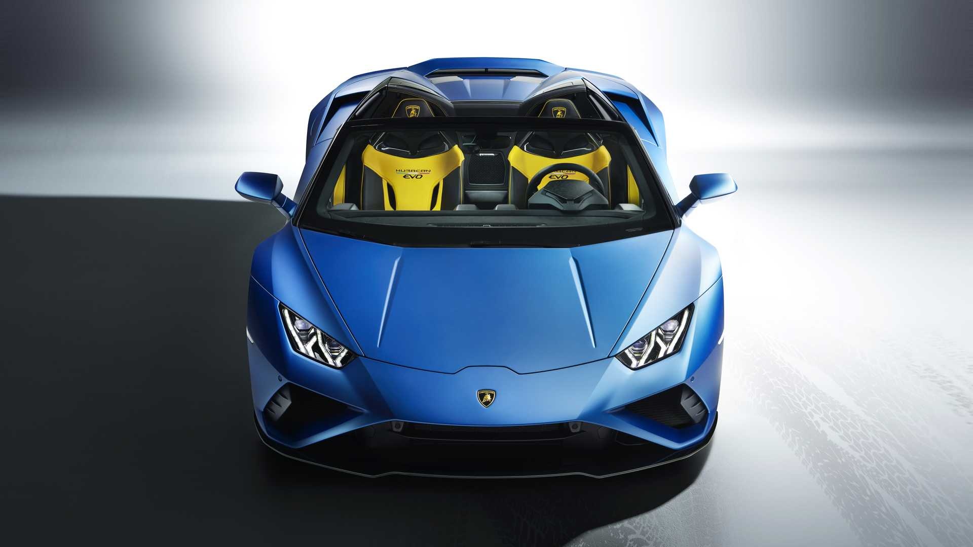 Lamborghini Huracan Evo RWD Spyder ra mắt ảnh 8 Lamborghini Huracan Evo RWD Spyder ra mat anh 8