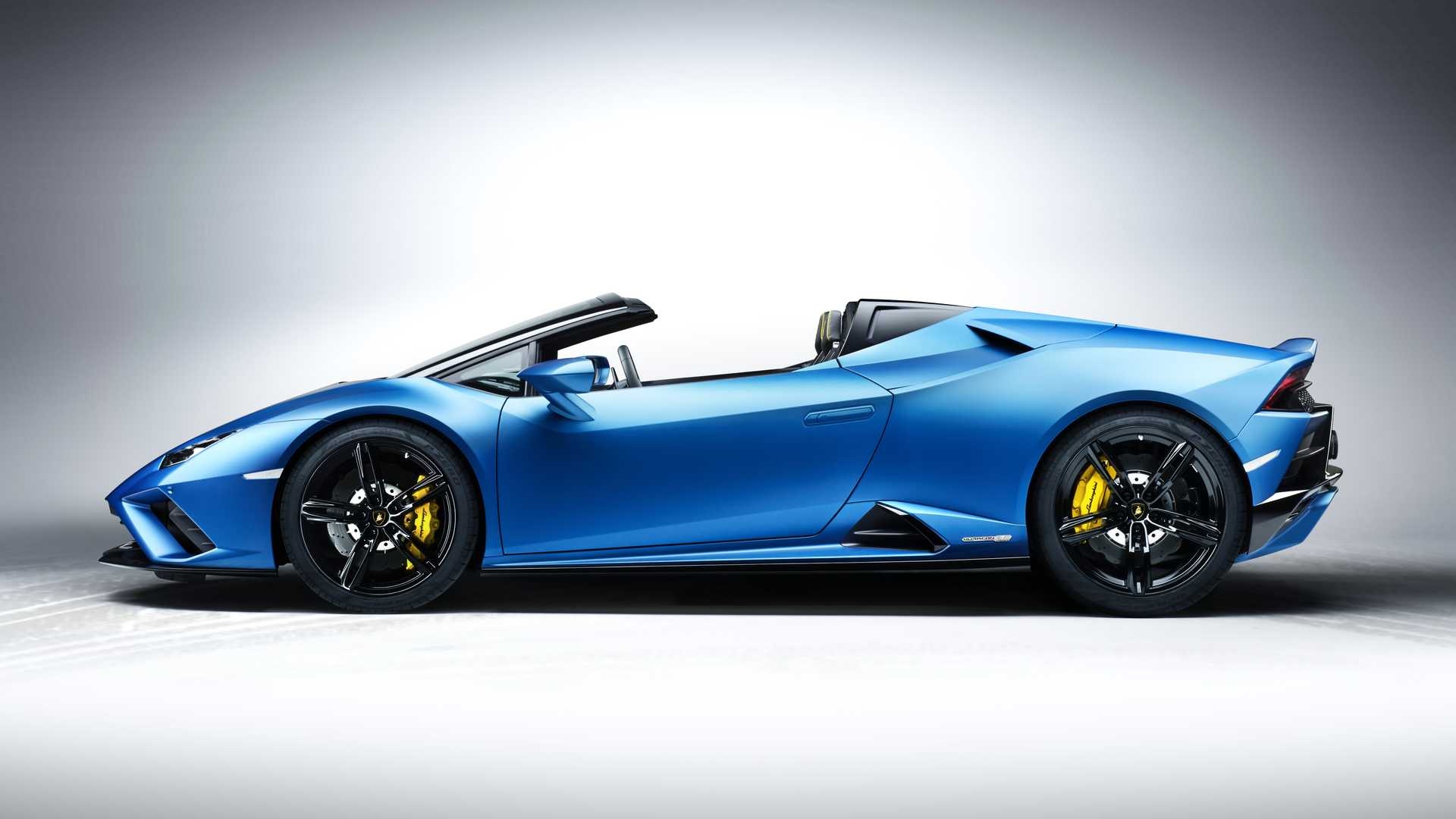 Lamborghini Huracan Evo RWD Spyder ra mắt ảnh 5 Lamborghini Huracan Evo RWD Spyder ra mat anh 5