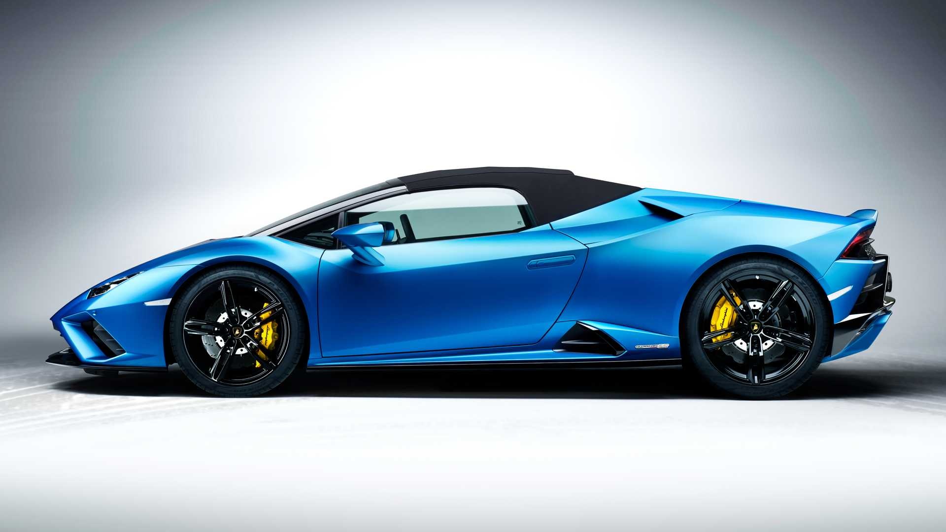 Lamborghini Huracan Evo RWD Spyder ra mắt ảnh 6 Lamborghini Huracan Evo RWD Spyder ra mat anh 6