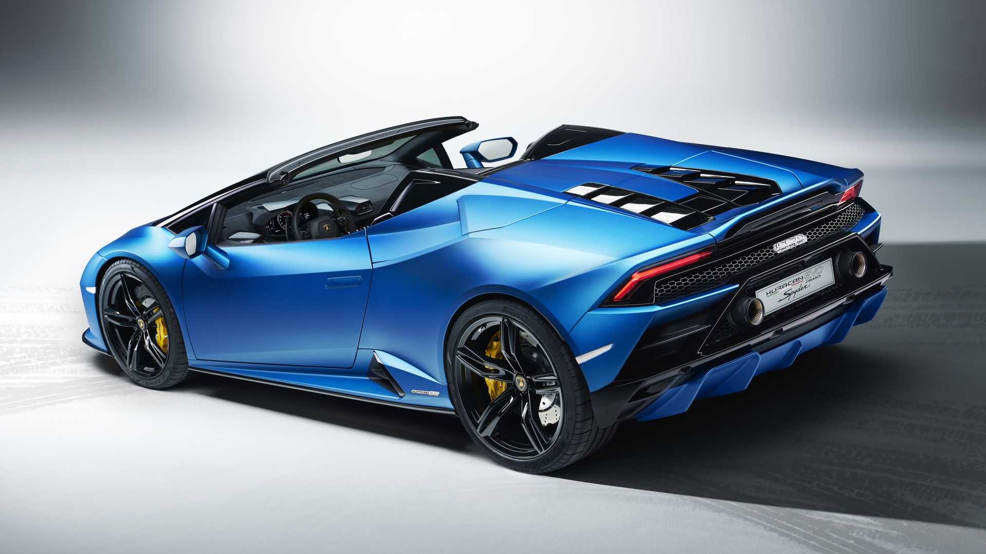 Lamborghini Huracan Evo RWD Spyder ra mắt ảnh 13 Lamborghini Huracan Evo RWD Spyder ra mat anh 13