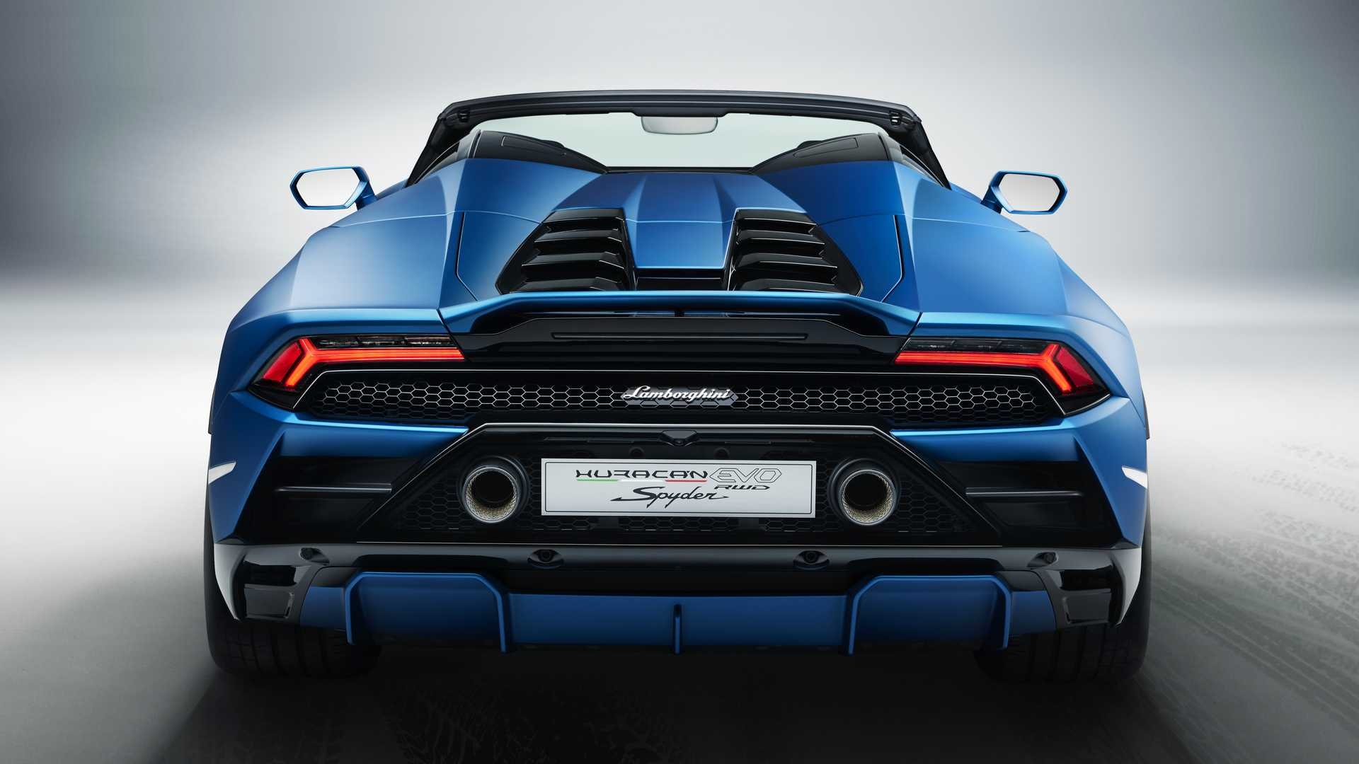 Lamborghini Huracan Evo RWD Spyder ra mắt ảnh 3 Lamborghini Huracan Evo RWD Spyder ra mat anh 3