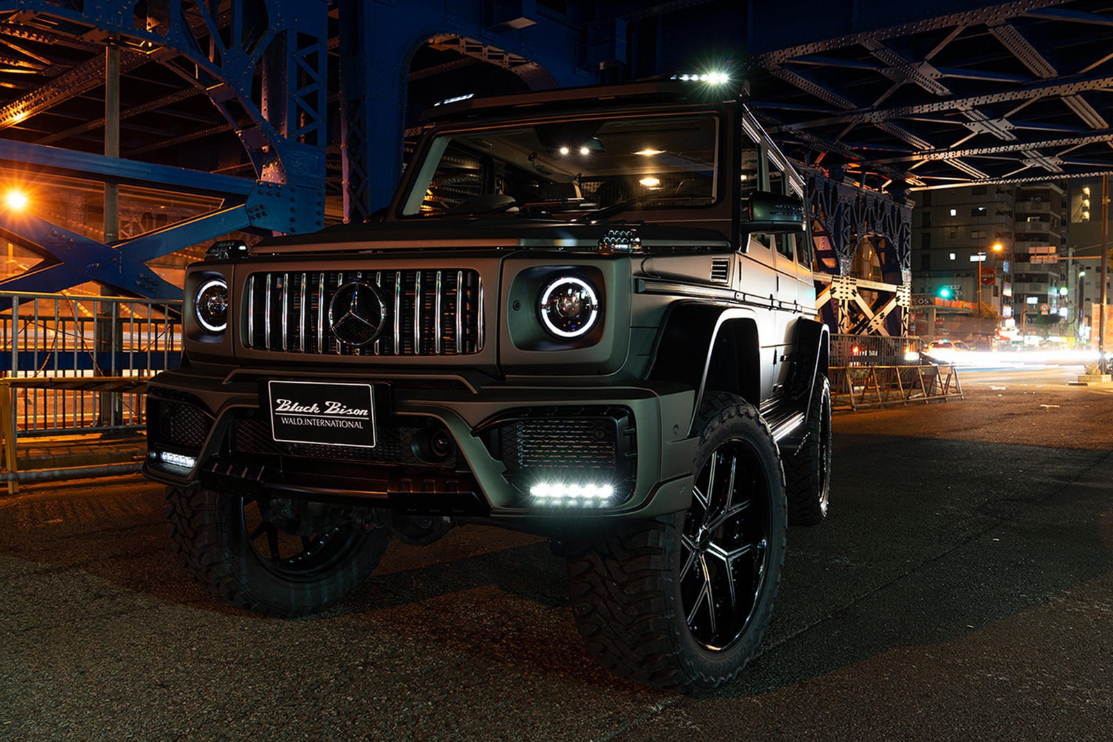 Mercedes-Benz G-Class đời cũ độ ngoại hình ảnh 1 Mercedes-Benz G-Class doi cu do ngoai hinh anh 1