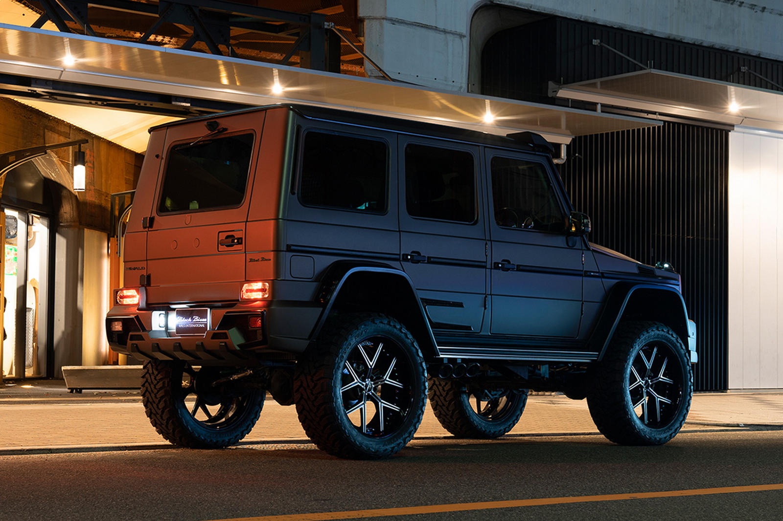 Mercedes-Benz G-Class đời cũ độ ngoại hình ảnh 7 Mercedes-Benz G-Class doi cu do ngoai hinh anh 7