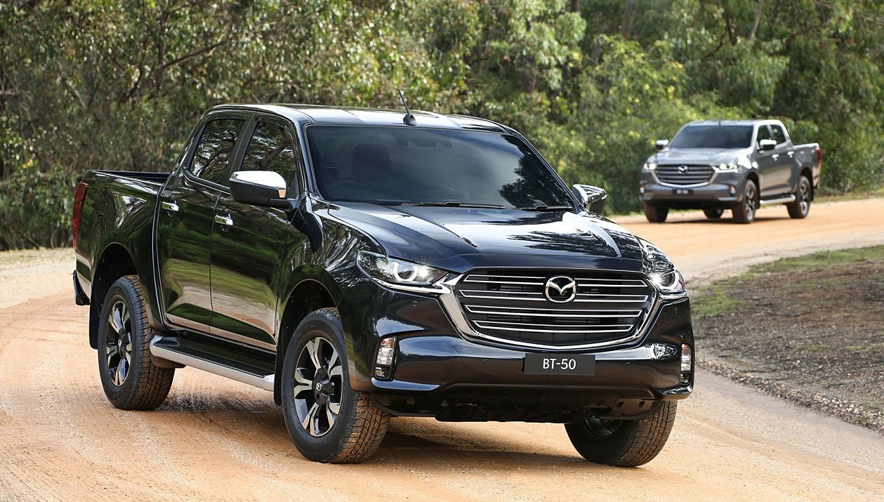 Mazda BT-50 2021: khung gam xe Isuzu D-Max, thiet ke cua xe du lich hinh anh
